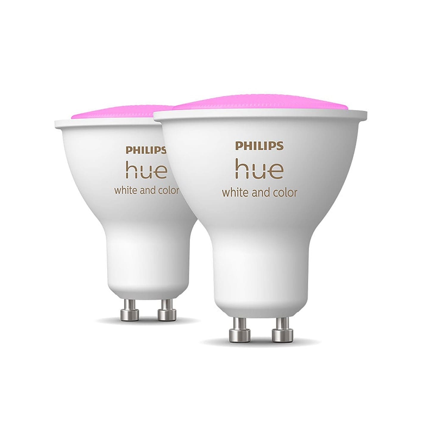 Philips Hue HueWCA 5.7W GU10 Smart Bulb 2P UK