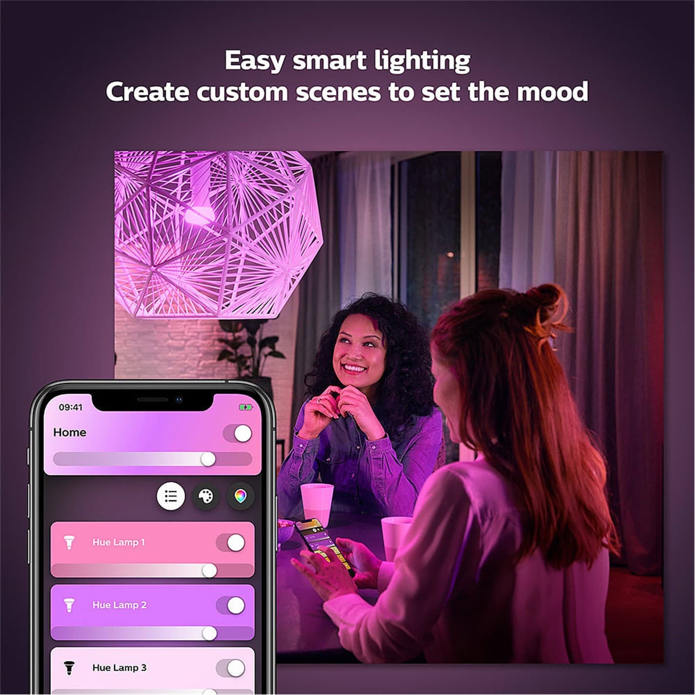 Philips Hue Philips HueWCA 9W A60 E27 2P UK