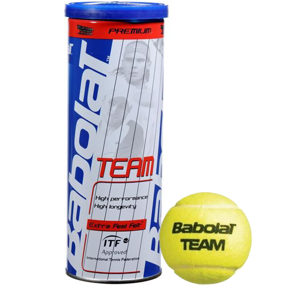 PIÅKI DO TENIS ZIEMNEGO BABOLAT TEAM 3pcs