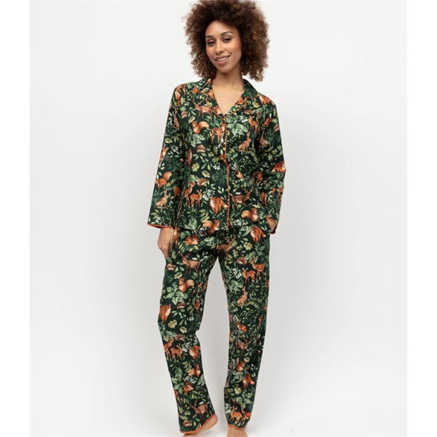 Pijamale Cyberjammies Cyber Forrest dama verde