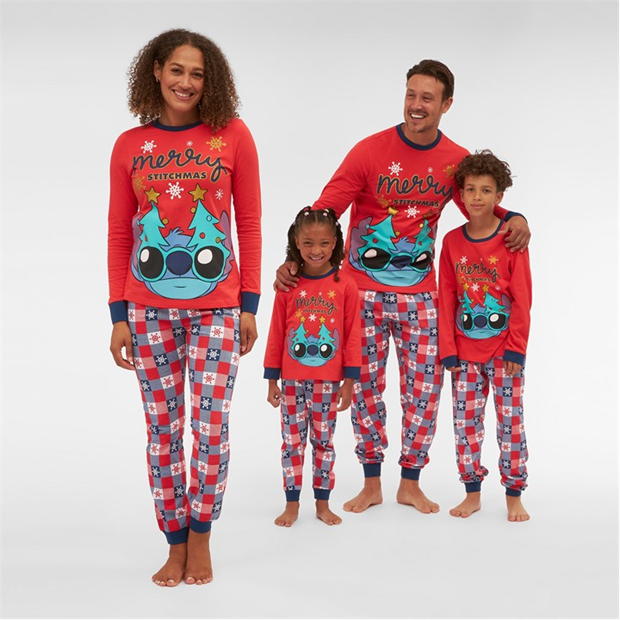 Pijamale Family Lilo & Stitch pentru Femei cu personaje lilo+ +stitch