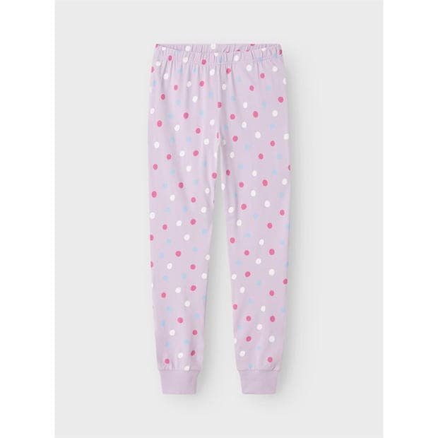 Pijamale Name It Magical pastel lila