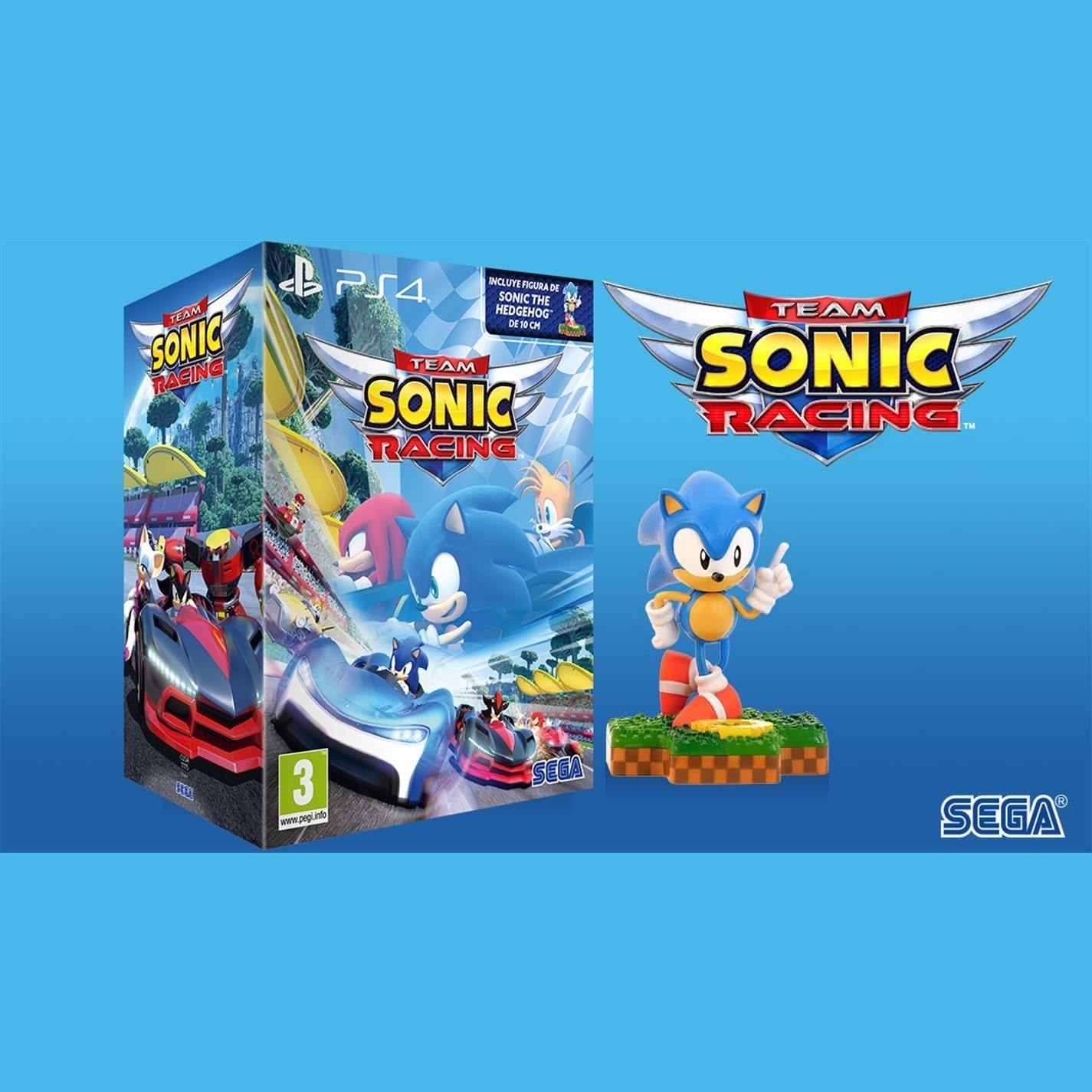 Plaion Team Sonic Racing Gift .