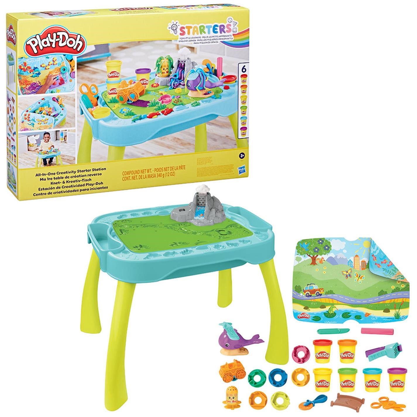 Play-Doh Pd Creativity Table multicolor format and universal