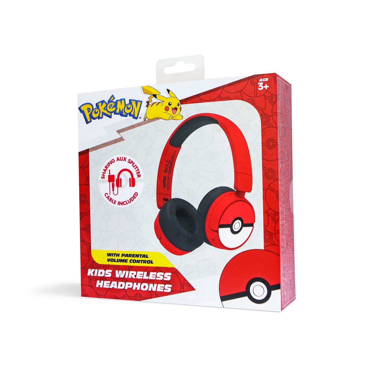 Pokemon Pokemon Pokeball WLess 10 negru rosu