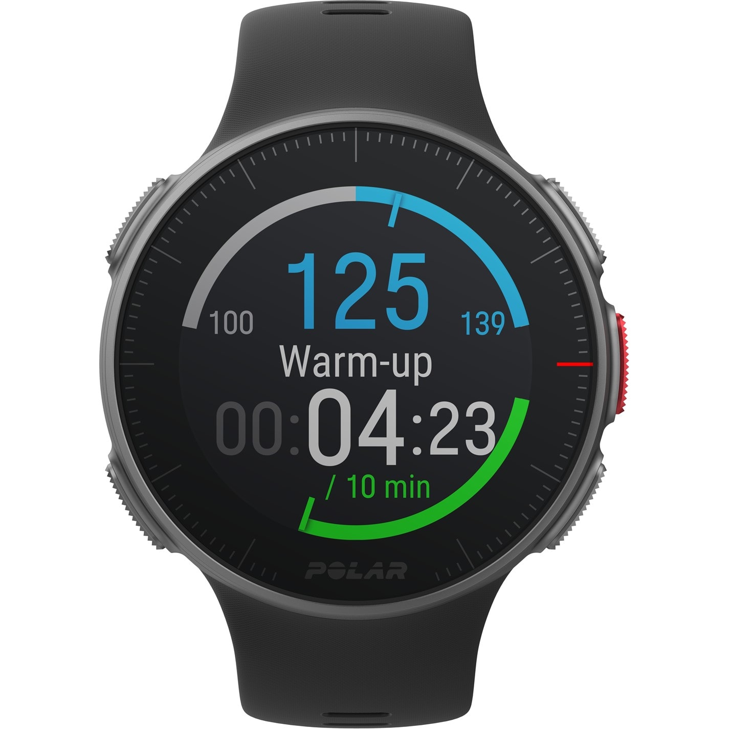 Polar Vantage V Multisport Smartwatch gri and negru