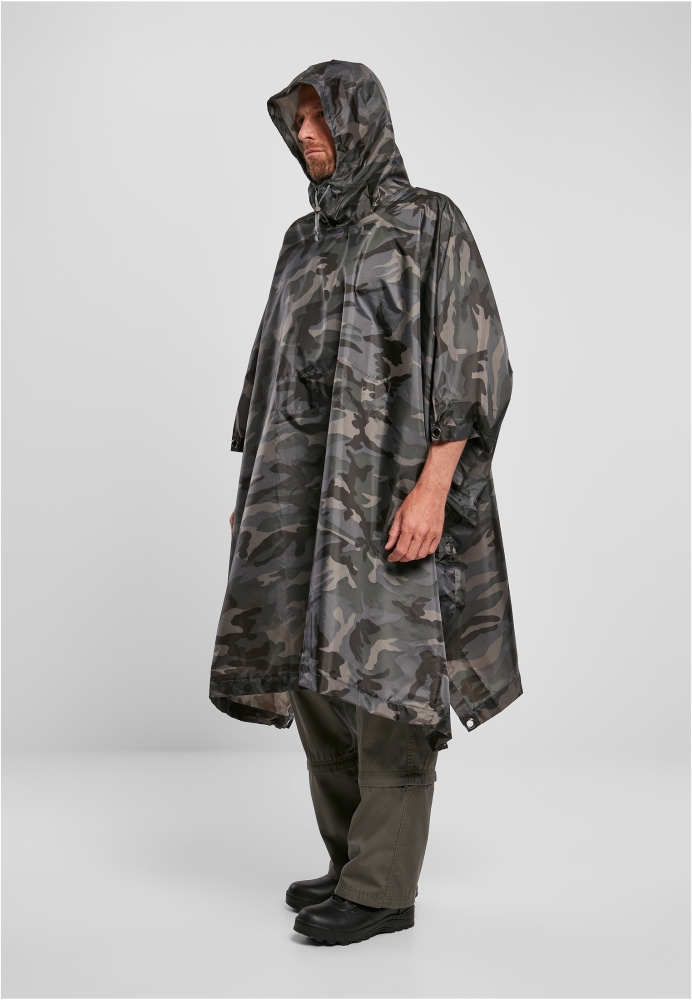 Poncho Ripstop camuflaj Brandit