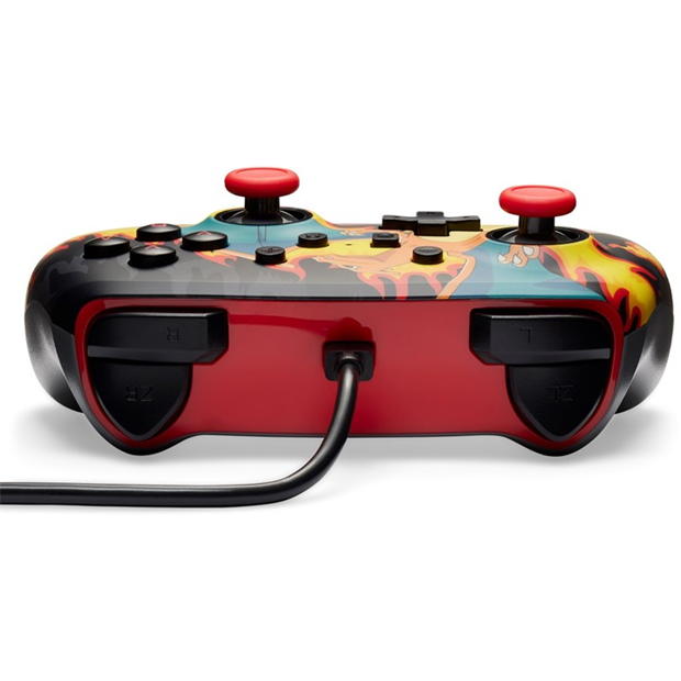 PowerA Enhanced Wired Controller for Nintendo Switch - Charizard Firestorm foc