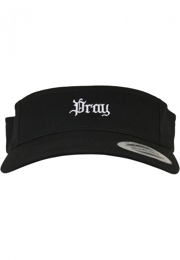 Pray Visor negru Mister Tee