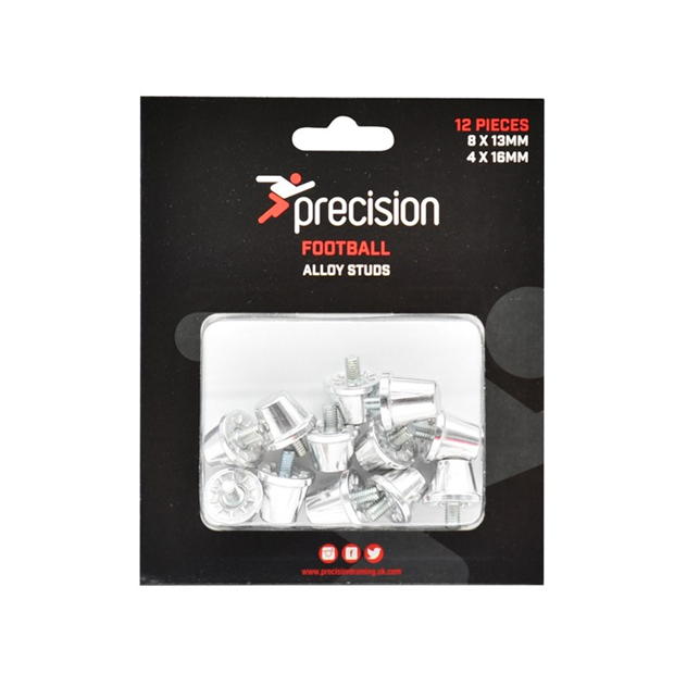 Precision antrenament Alloy fotbal Studs Sets (Single) gri