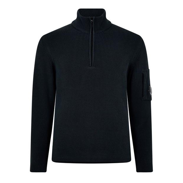 Pulover CP Company CP Company - Polo Collar negru bej