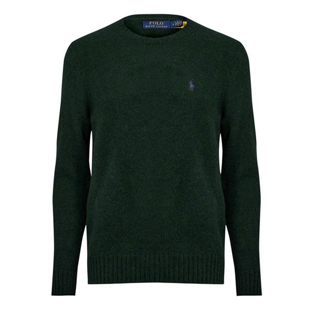 Pulover Polo Ralph Lauren Alpaca Crew tricot verde agate