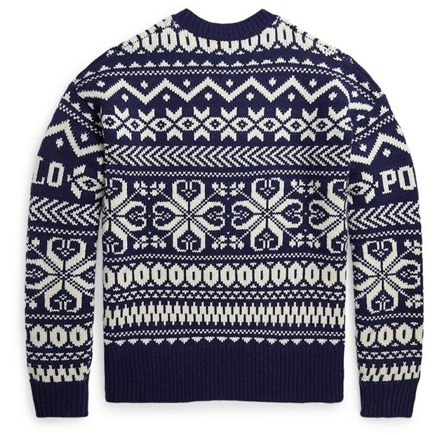 Pulovere Polo Ralph Lauren Fairisle bright bleumarin