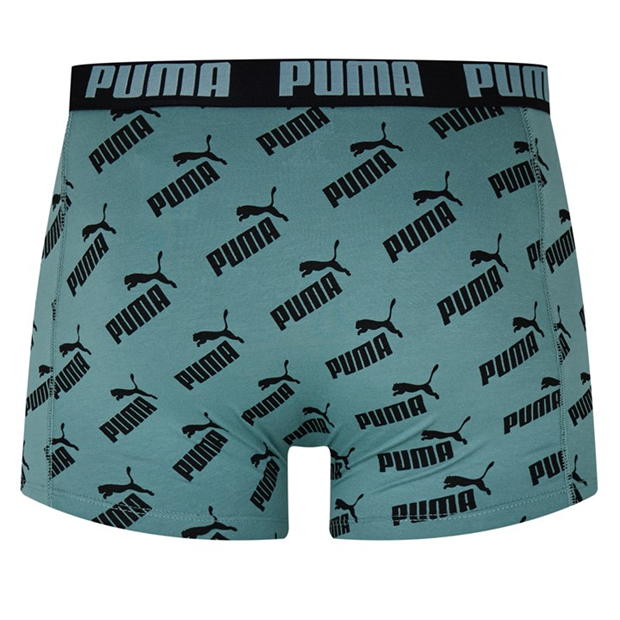 Puma Aop Bxer 2P pentru barbati barbati albastru verde