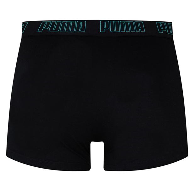 Puma Basic Trunk 2P pentru barbati gri bleu multicolor