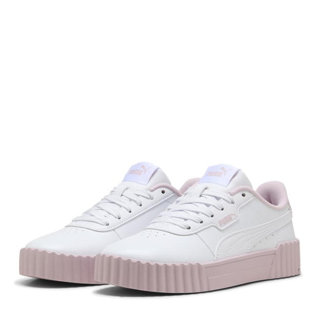 Puma Carina 3 pentru copii alb roz