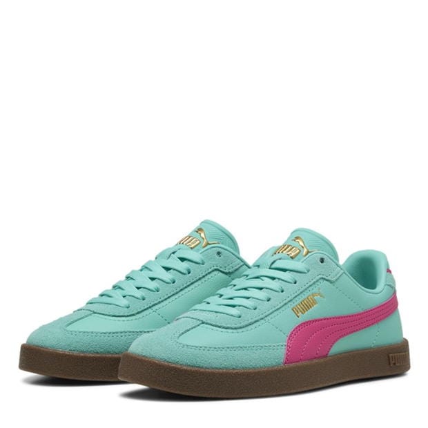 Puma Club II Era copii albastru aqua roz