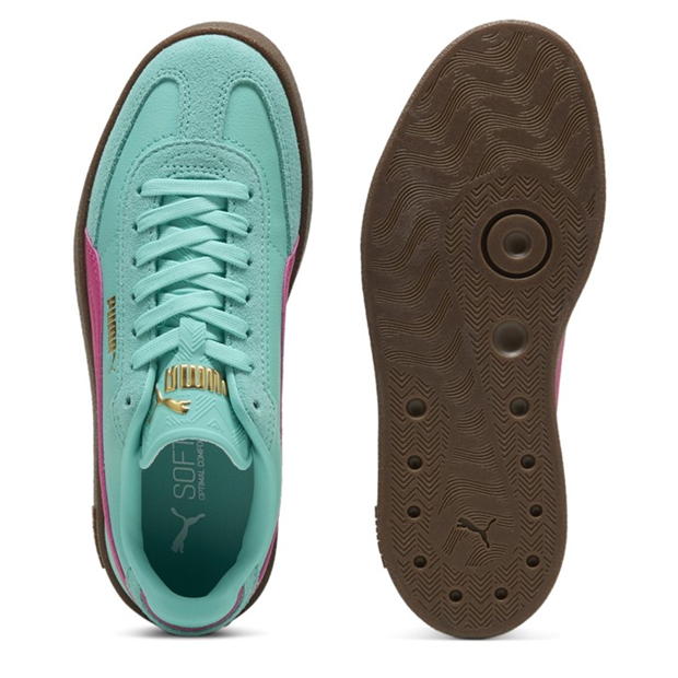 Puma Club II Era copii albastru aqua roz