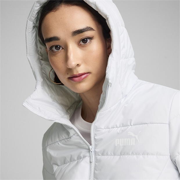 Puma ESS Hd Pd Jkt femei argintiu albastru