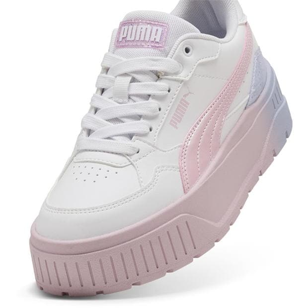 Puma Karmen II copii alb roz