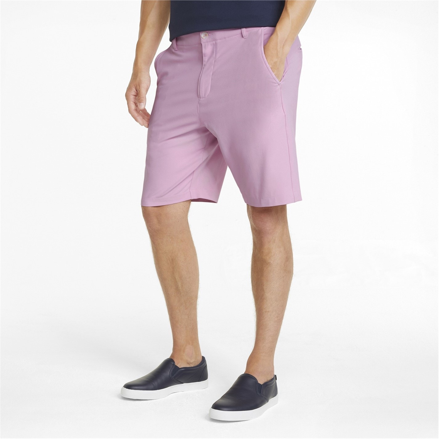 Puma Latrobe Short Golf pentru Barbati pale roz