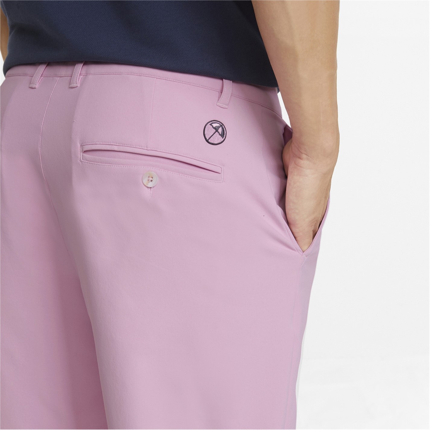 Puma Latrobe Short Golf pentru Barbati pale roz