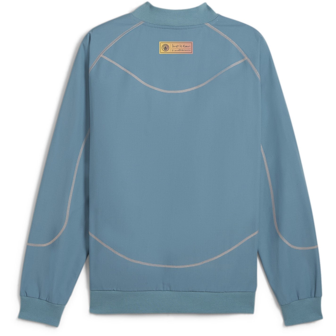 Puma Manchester City ftblSTATEMENT Drill Top pentru adulti albastru