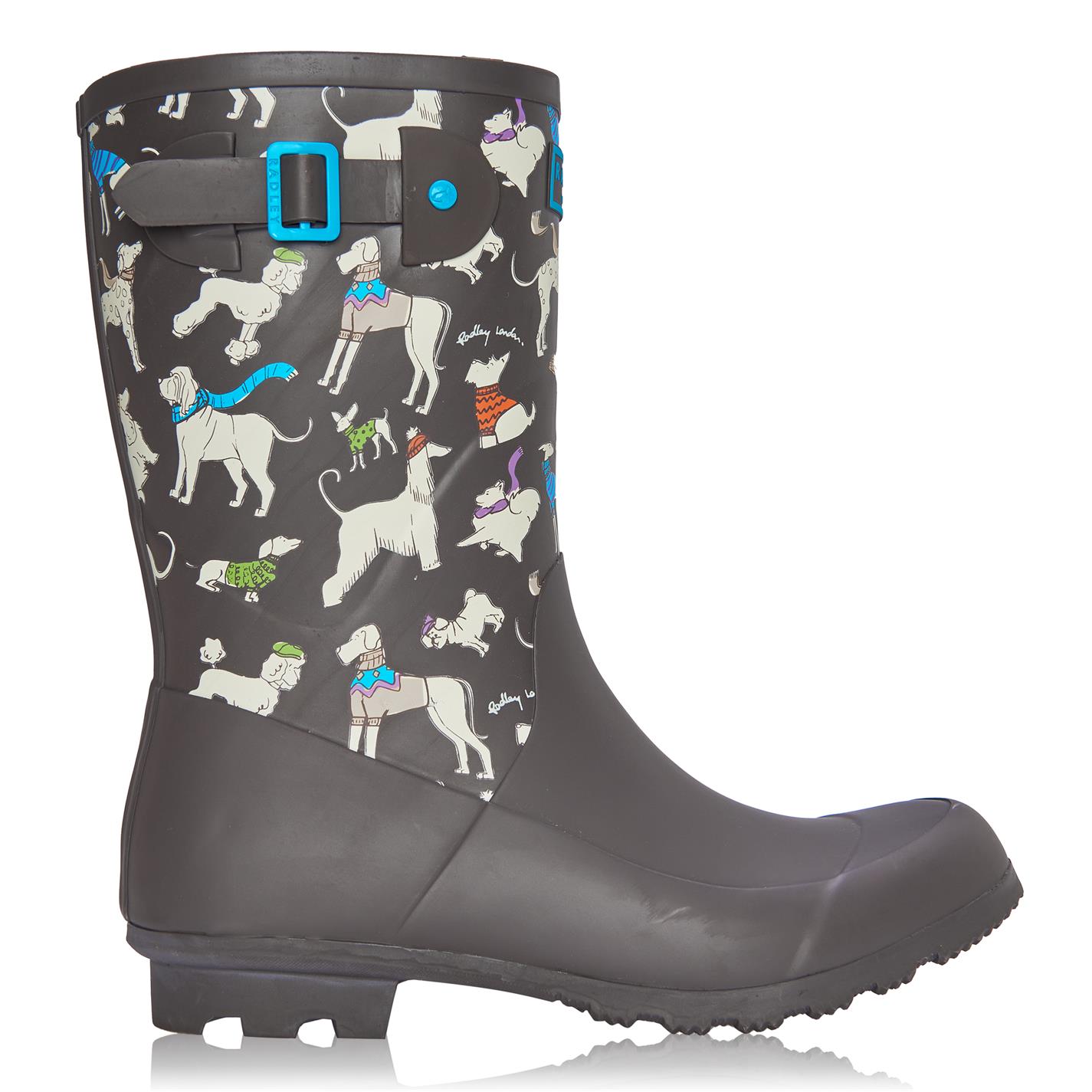 Radley Radley Alba Mid Wellingtons inchis gri