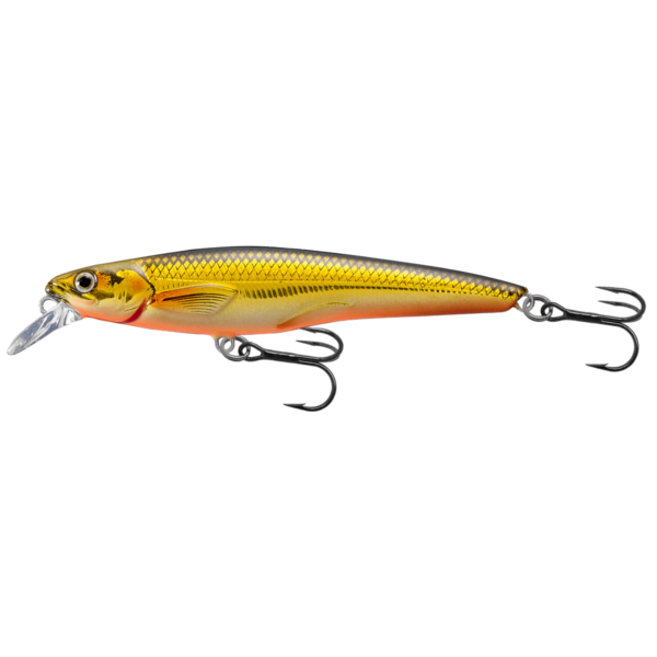 RAINBOW SMELT JERKBAIT 7CM 3G 220 GOLD portocaliu LIVE TARGET