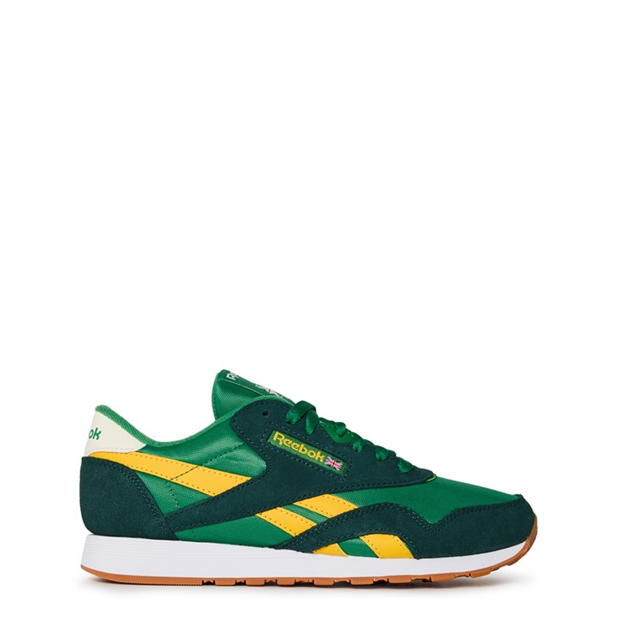 Reebok clasic nailon Shoes verde alb