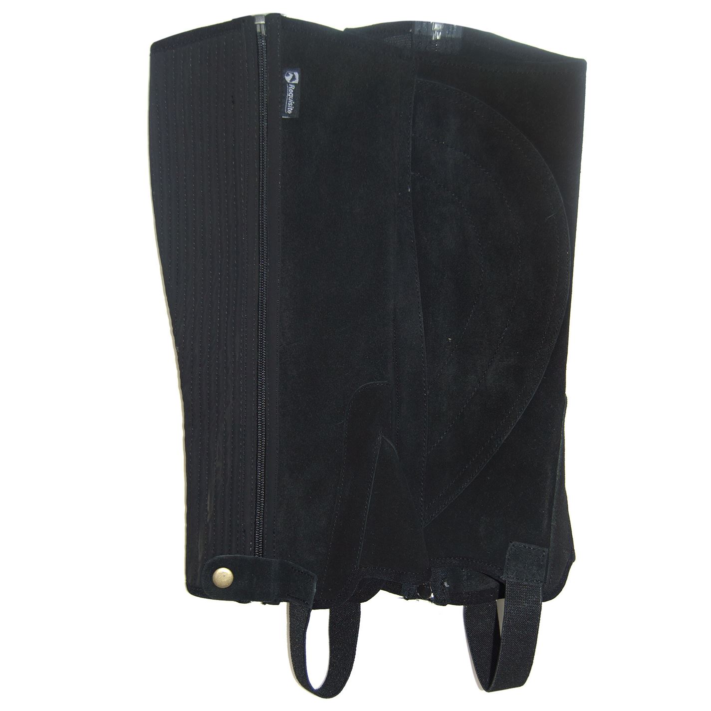 Requisite Suede Half Chaps negru