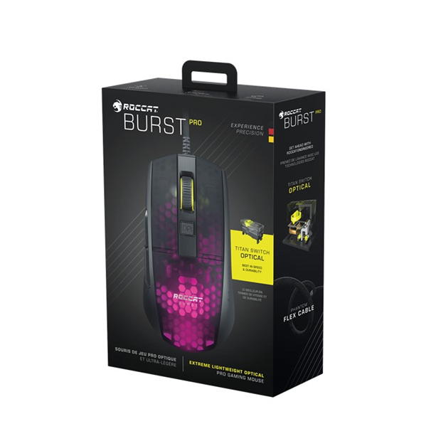 ROCCAT Burst Pro Air Mouse negru multicolor