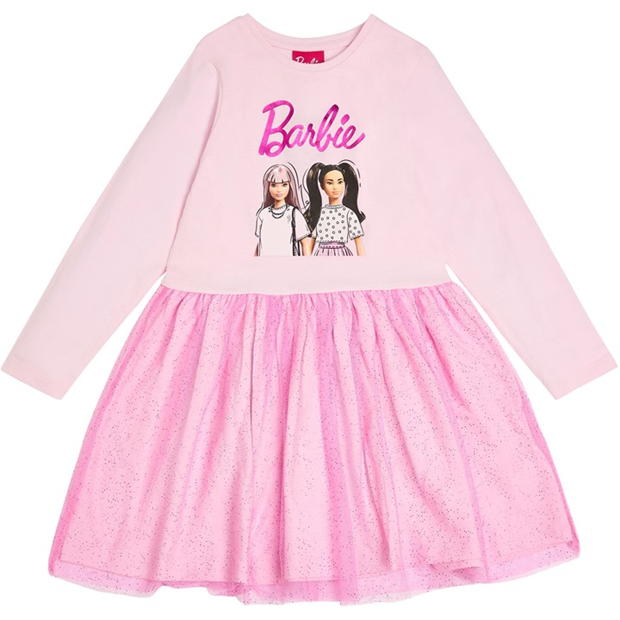 Rochie Barbie Tulle Detail pentru fete cu personaje