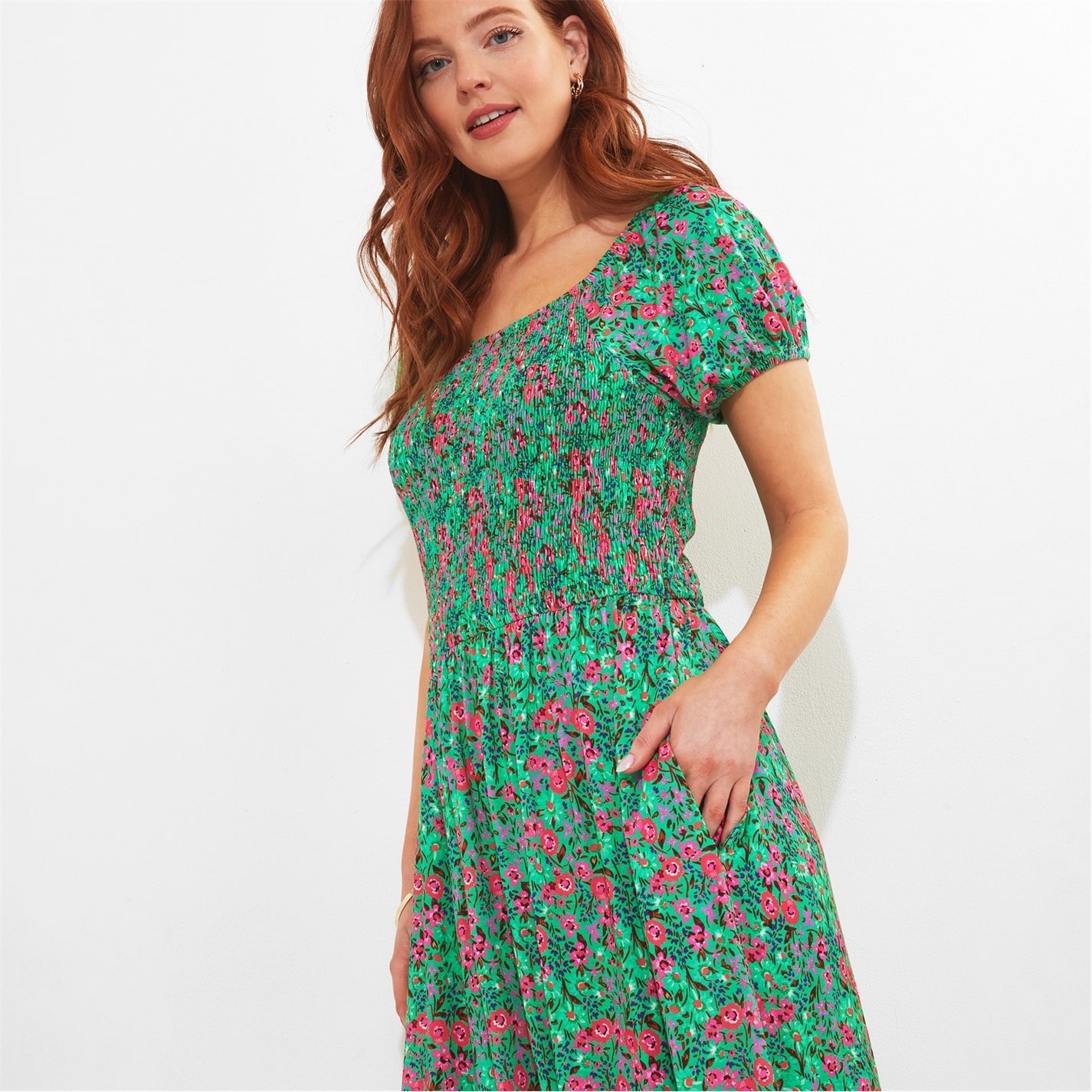 Rochie Joe Browns Floral Maxi verde