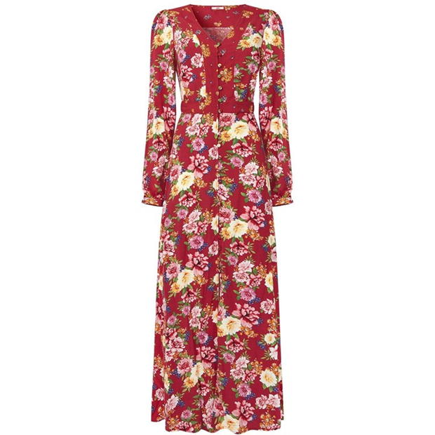 Rochie Joe Browns Floral Print Midaxi rosu