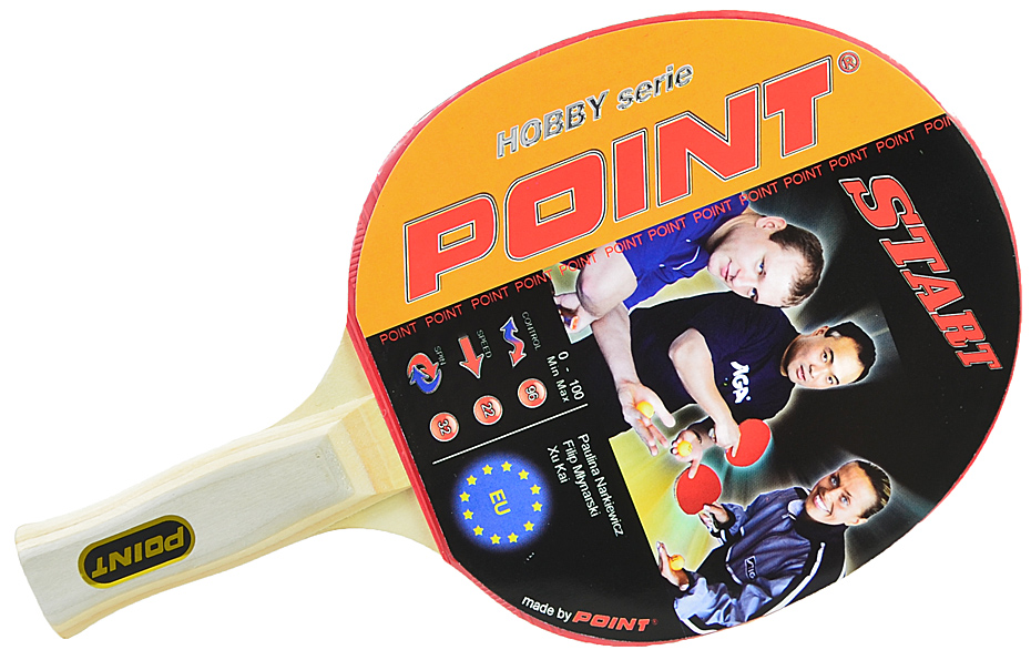 Paleta pentru ping pong POINT START cu husa