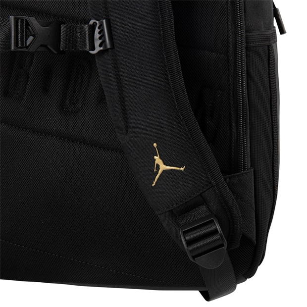 Rucsac Air Jordan Air Juniors negru auriu