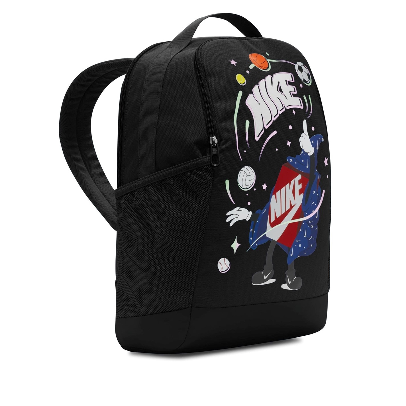 Rucsac Nike Brasilia Boxy Wizard (18L) pentru Copii negru