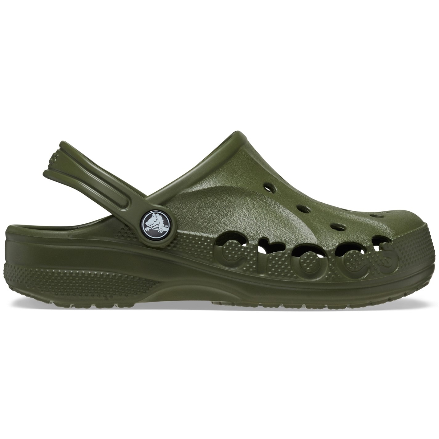 Saboti Crocs Baya pentru baietei military verde