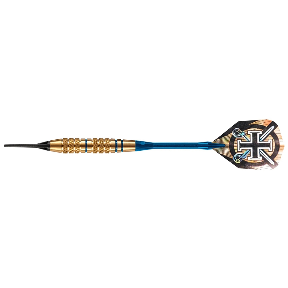 Sageti darts Harrows Softip Corsair albastru 18 g