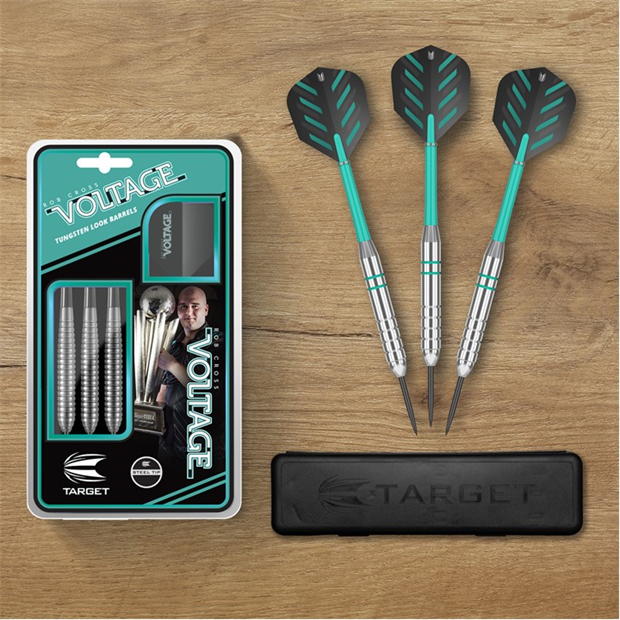 Sageti darts Rob Cross Darts 00 verde negru