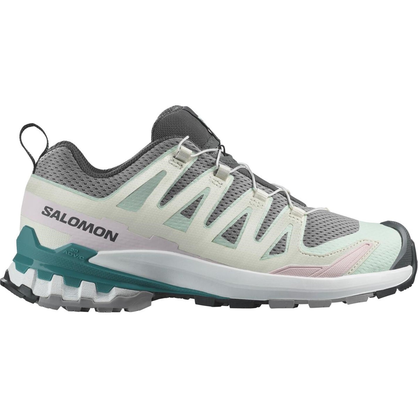 Pantofi Sport Salomon XA Pro 3D V9 Trail pentru femei gri alb