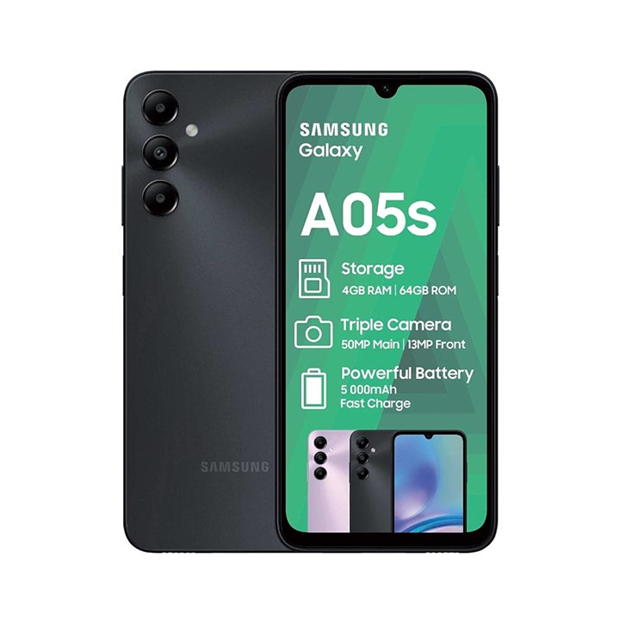 Samsung Galaxy A05S 64Gb negru Refurbished multicolor