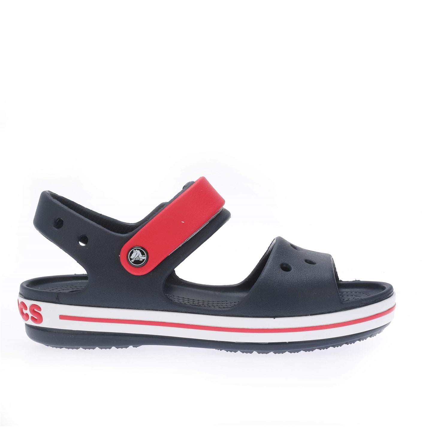 Sandale Crocs Crcbnd copii bleumarin rosu