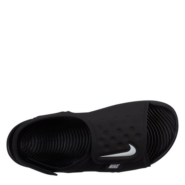 Sandale Nike Sunray Adjust 5 Little/Big pentru Copii negru alb