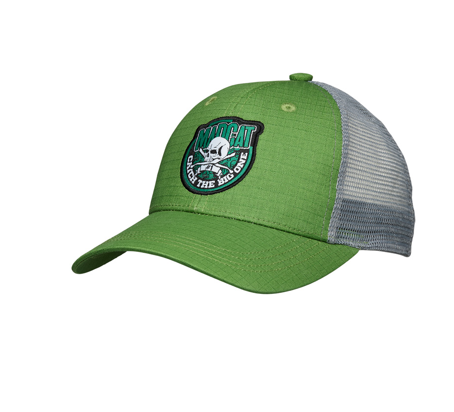 SAPCA BASEBALL MADCAT BADGE FERN verde DAM