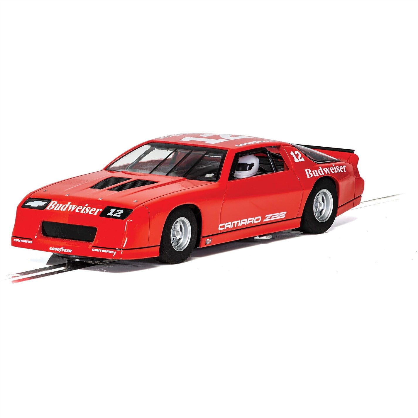 Scalextric Chevrolet Camaro IROC-Z - rosu multicolor