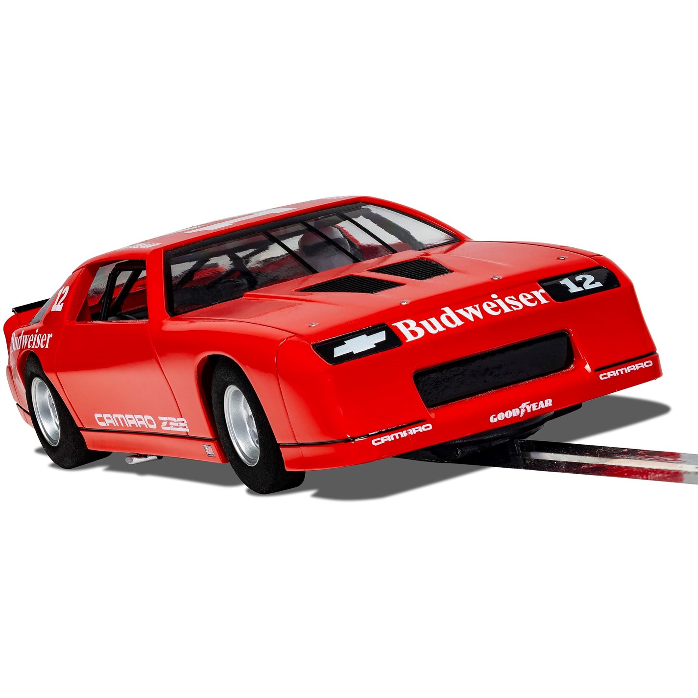 Scalextric Chevrolet Camaro IROC-Z - rosu multicolor