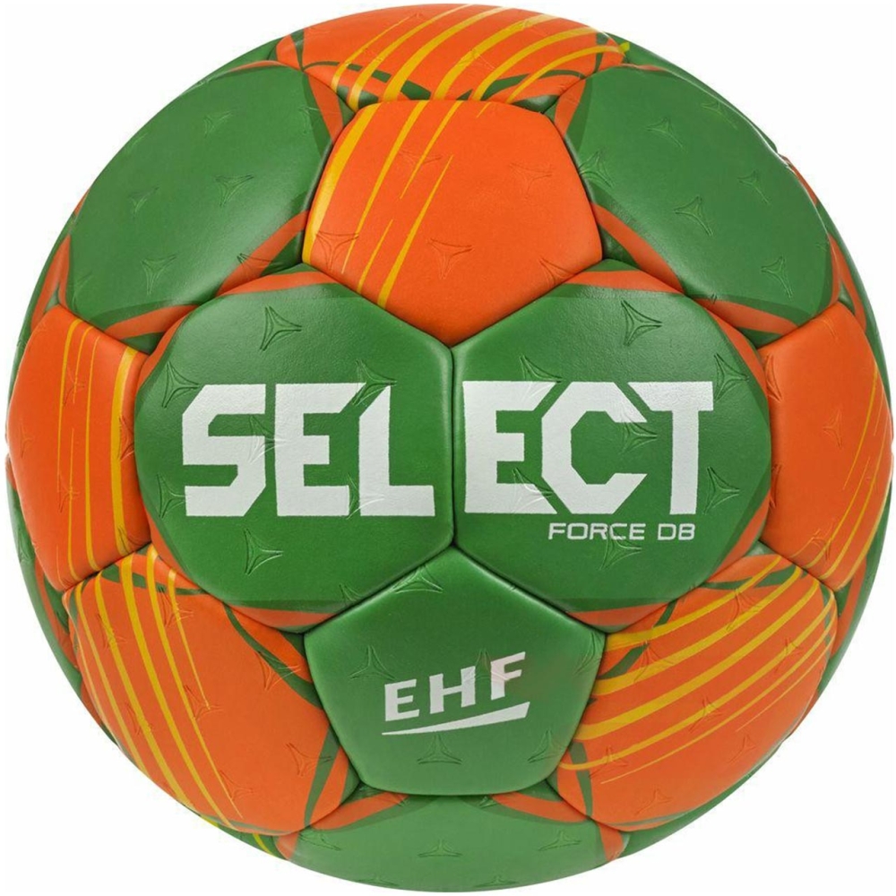 Select Force DB EHF 3 Handbal verde-portocaliu 11749