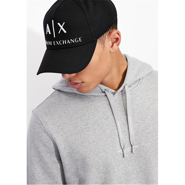 Sepci Armani Exchange Corp Logo Baseball negru